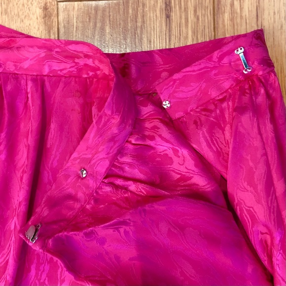 John Yang for Adrienne Papelle pure Silk 2 piece suit - Picture 5 of 10